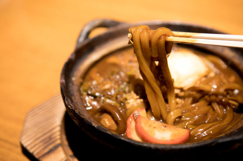 味噌煮込みうどん写真